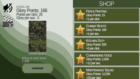 Soldier Evolution: Army Clicker - Screenshot 1