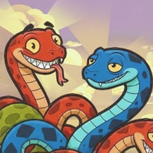 A tangle of snakes