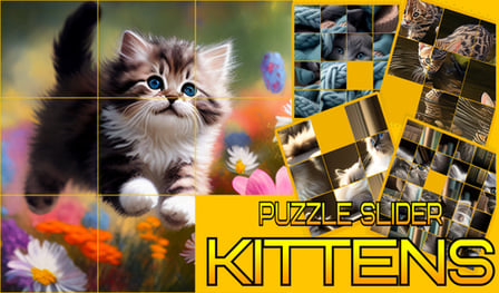 Puzzle Slider Kittens