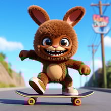 Brainrot on skateboards