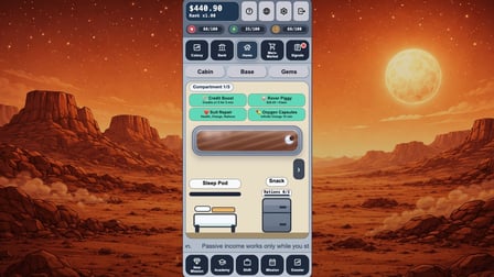 Tycoon Survive on Mars: Build an Empire - Screenshot 1