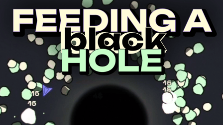 Feeding A Black Hole