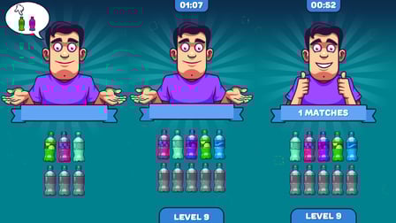 Bottle Color Match Challenge - Screenshot 4