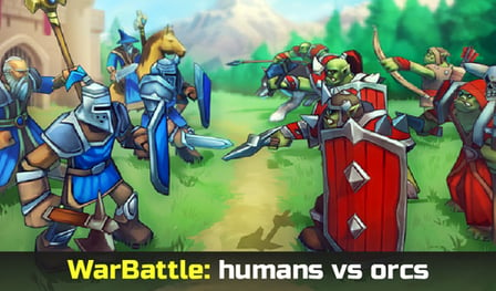 WarBattle: humans vs orcs