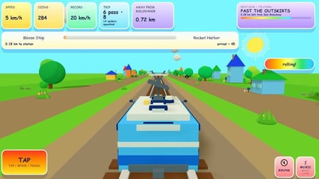 Selo Molochnoe: Tram Escape - Screenshot 1