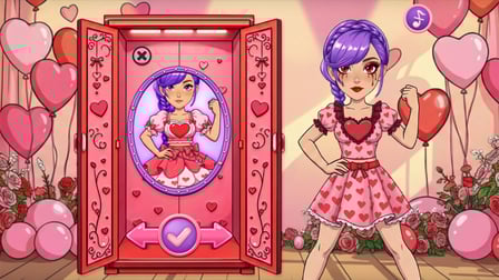 Romantic K-Pop Transformation - Screenshot 2
