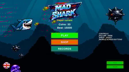 Mad Shark - Screenshot 1