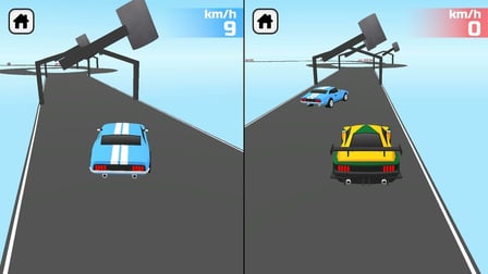 Racing: Two players - Screenshot 1