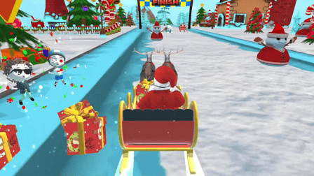 Santa Gift Delivery Christmas Game - Screenshot 4