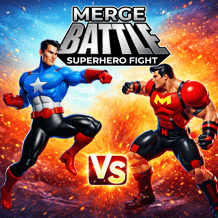 Merge Battle Superhero Fight