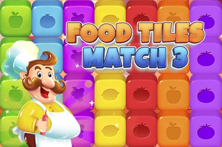 Food Tiles Match 3