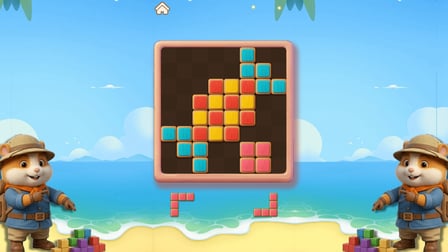 Hamster Block Blast - Screenshot 2