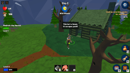 Woods of Nevia: Forest Survival - Screenshot 4