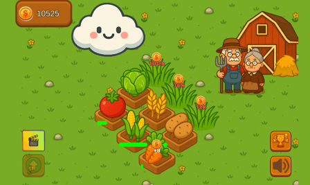 Ferma clicker - Screenshot 1