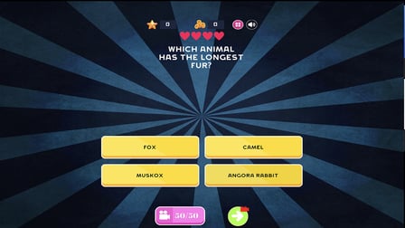 Animal Quiz: Guess It! - Screenshot 2