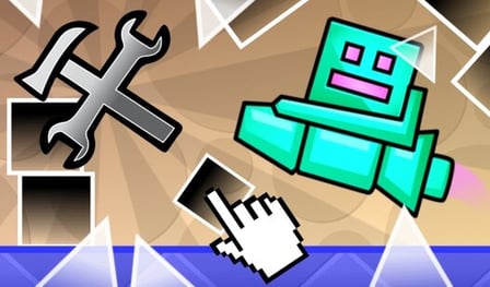 Geometry Dash: Make your own level with a ship