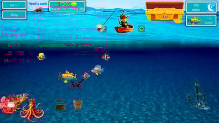 The Angler Kitten - Screenshot 2