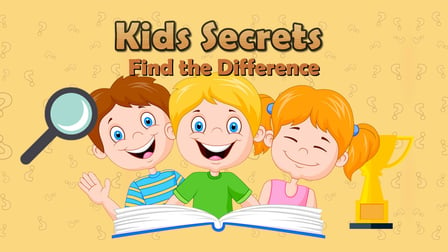 Kids Secrets Find the Difference