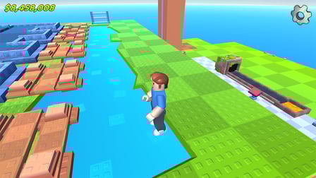 Brainrot Fishing +1 per second 3D obby tycoon - Screenshot 3