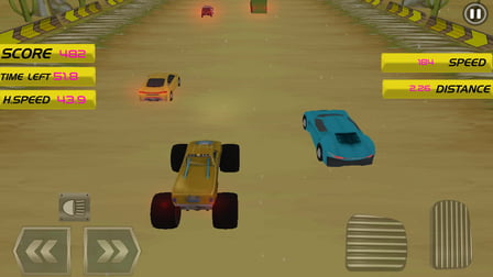 Ultimate MonterTruck Race With Traffic 3D