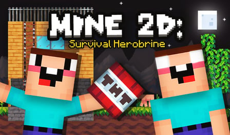 Mine 2D: Survival Herobrine