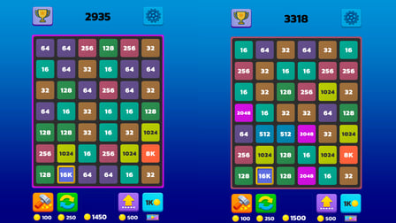 2048 Line Merge - Screenshot 2