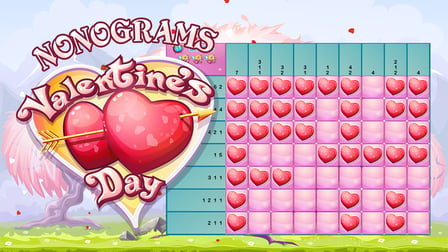 Nonograms Valentines Day