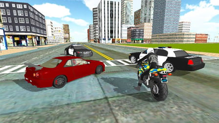 City Police Bike Simulator