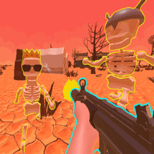 Cowboys VS skeletons