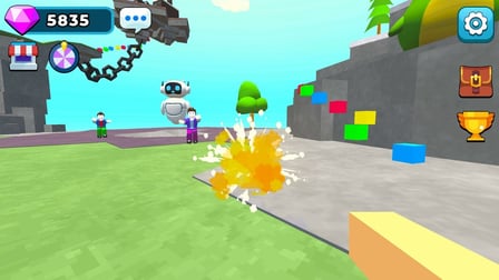 Obby: Fling Stuff and People - Screenshot 1