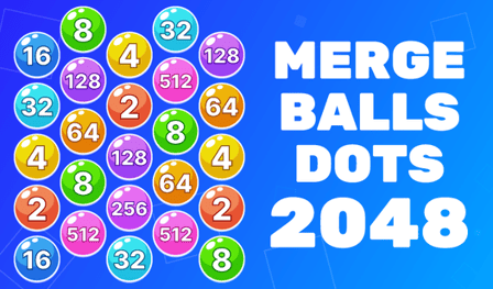 Merge Balls Dots 2048