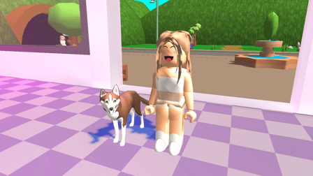 My Pet Care Salon: Obby Dress-Up 3D - Screenshot 1