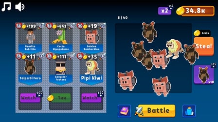 Click & Merge: Brainrot - Screenshot 1