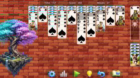 Solitaire Legends: Spider - Screenshot 1