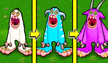 Evolution of mystical monsters