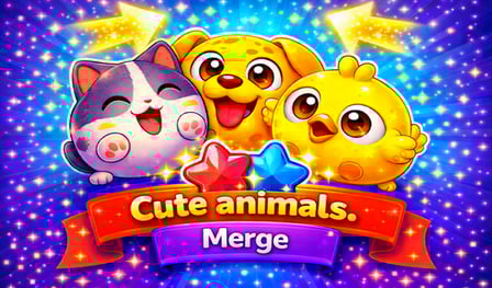 Cute animals. Merge