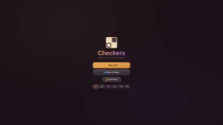 Checkers - Screenshot 1
