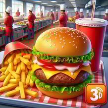 Fast Food Simulator: Burger Empire!