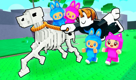 Don't Ride Labubu! Riding Obby Tycoon Magnate +1