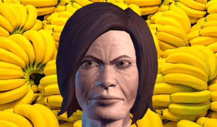 Gettare banane all'insegnante