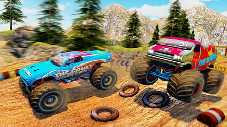 Monster Truck Dessert Racing Game 3D 2019