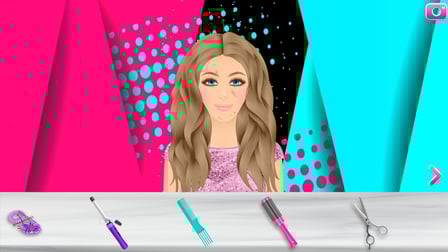Fashion Girls: Makeup Salon - Screenshot 2