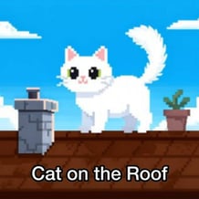 Cat on the Roof