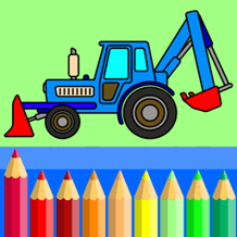 Coloring book - transport and cars
