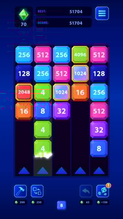 2048: X2 Legend - Screenshot 1