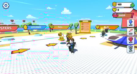 Obby Brainrot: Escape from Natural Disasters - Screenshot 3