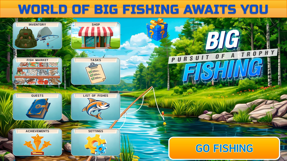 Big fishing: Pursuit of a trophy cover