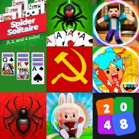 Örümcek Solitaire Oyunları