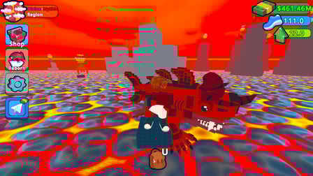 Survive in lava for Brainrots! - Screenshot 4