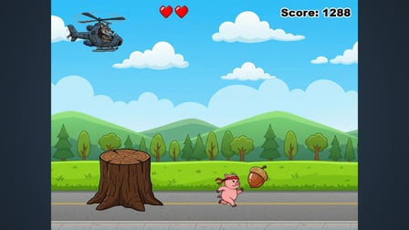 Rambo Pig: Survival - Screenshot 2